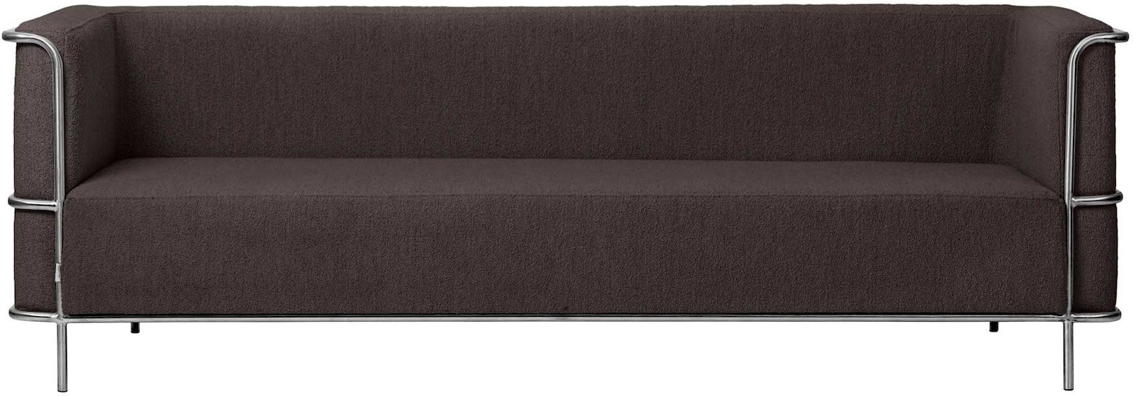 -personers Sofa Kristina Dam Modernist Bouclé Brun 220