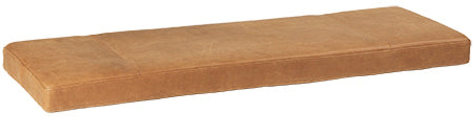 Bakkebord Med Pude Kristina Dam Japanese L95ã B32ã H6   Cognac Nubuck Læder