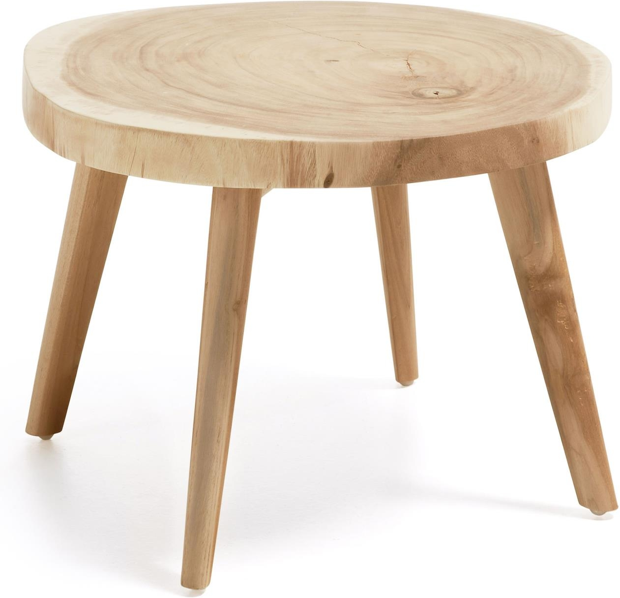 Udendørs Sidebord i Mungurtræ fra Kave Home - Natur