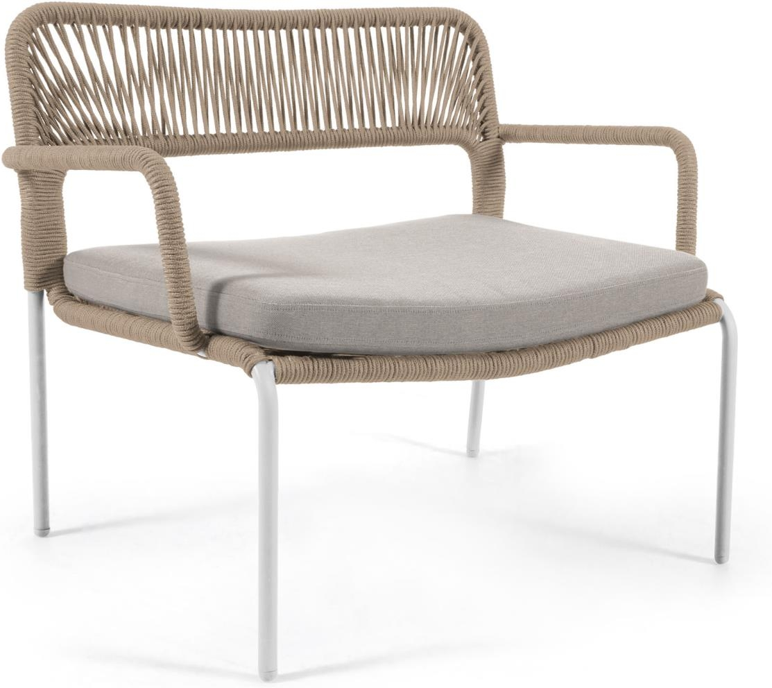 Elegant Beige Udendørs Lænestol Cailin - Kave Home