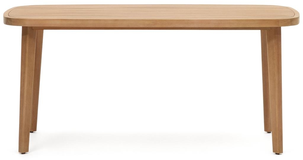 Udendørs Spisebord i Eukalyptustræ - Rustikt Design