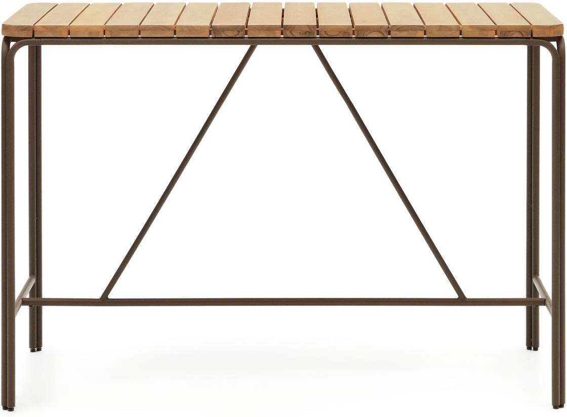 Udendørs Barbord i Akacietræ - Vintage Industriel Stil
