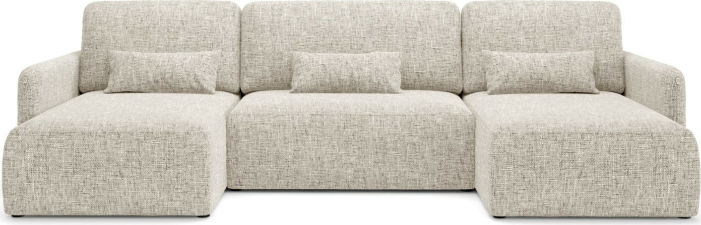 -sofa Maison Vellé Arvello Imo 10 Stof Imo 3d  100  Polyester Sovesofa Med Opbevaring B290 D148 H86