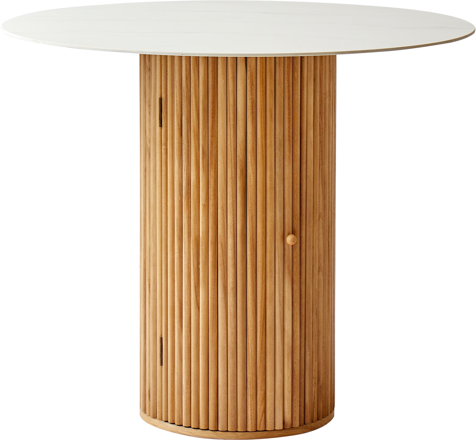Spisebord Nordlys Furniture Havana Spisestuebord   Fsc-certificeret Fyrretræ Varm Brun Nuance 90x90   Skandinavisk Design Med Lamelleret Stel