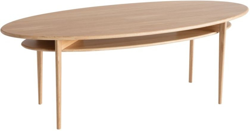 Sofabord Celia i Massivt Egetræ – Elegant Design til Stuen