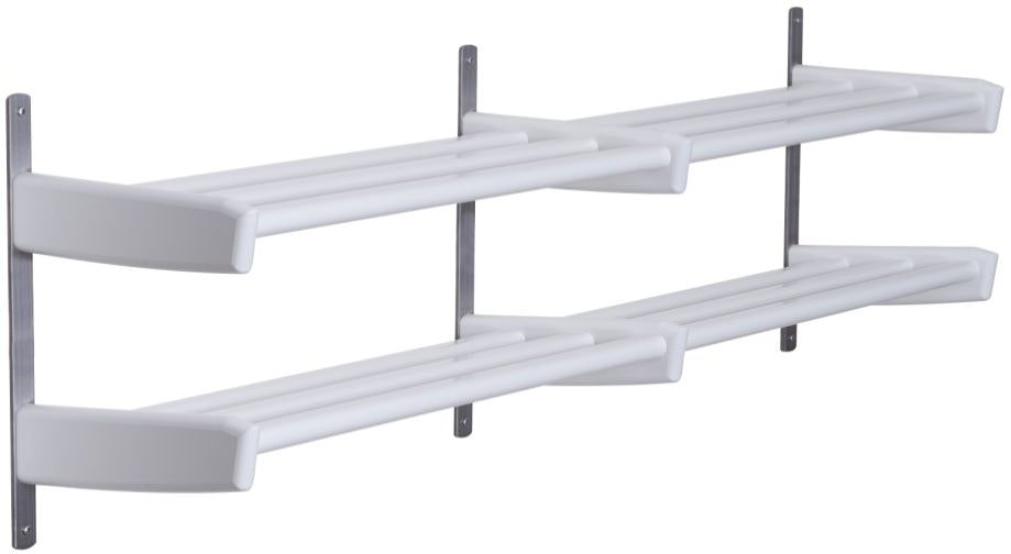 Elegant Skohylde i Hvidlakeret Birketræ - Meja Design