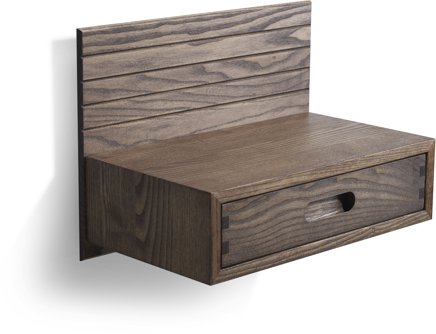Elegant Sengebord i Brunolieret Ask – Altea Serien