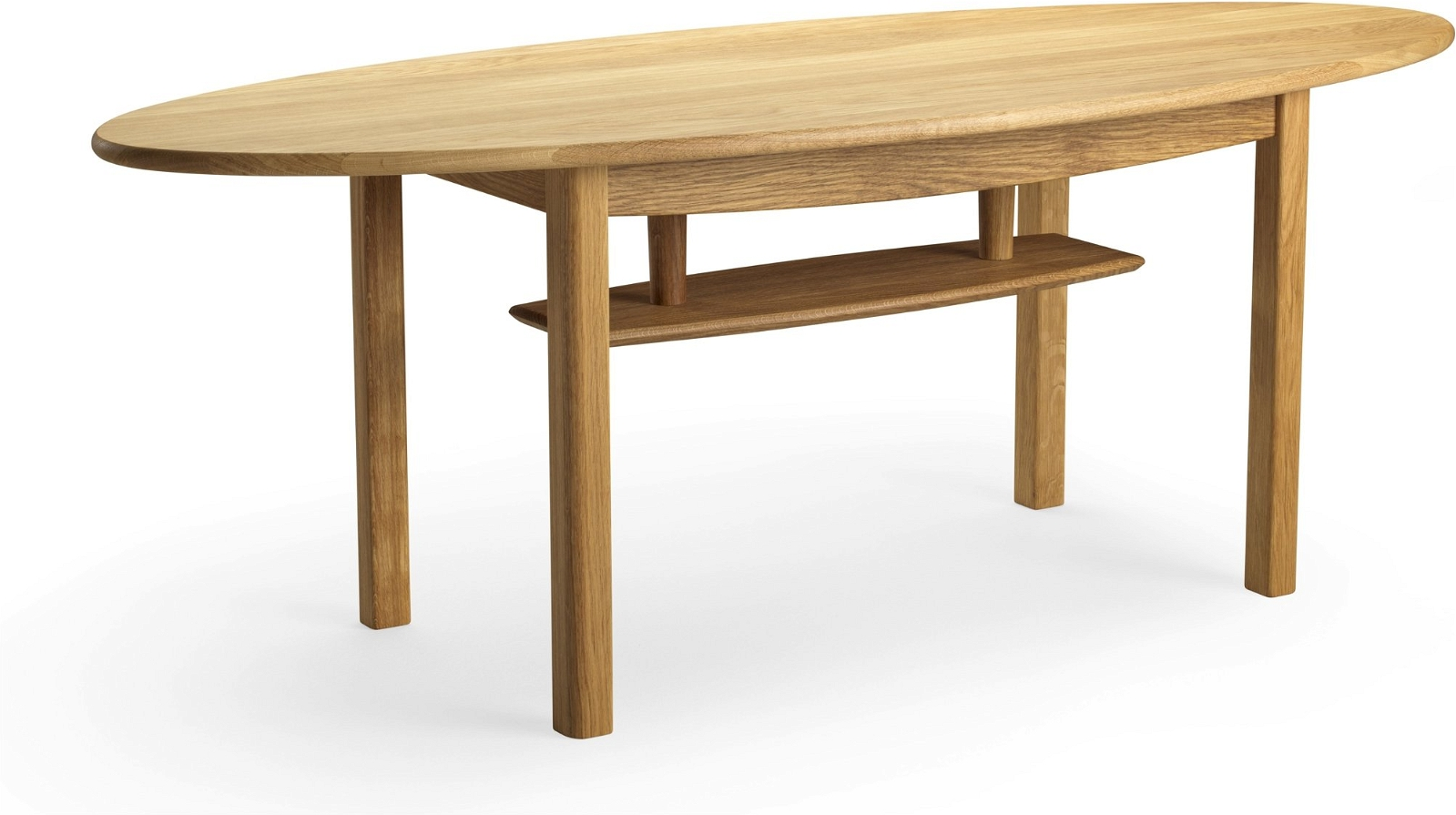 Sofabord Aicia i Olieret Egetræ - Moderne Design til Stuen