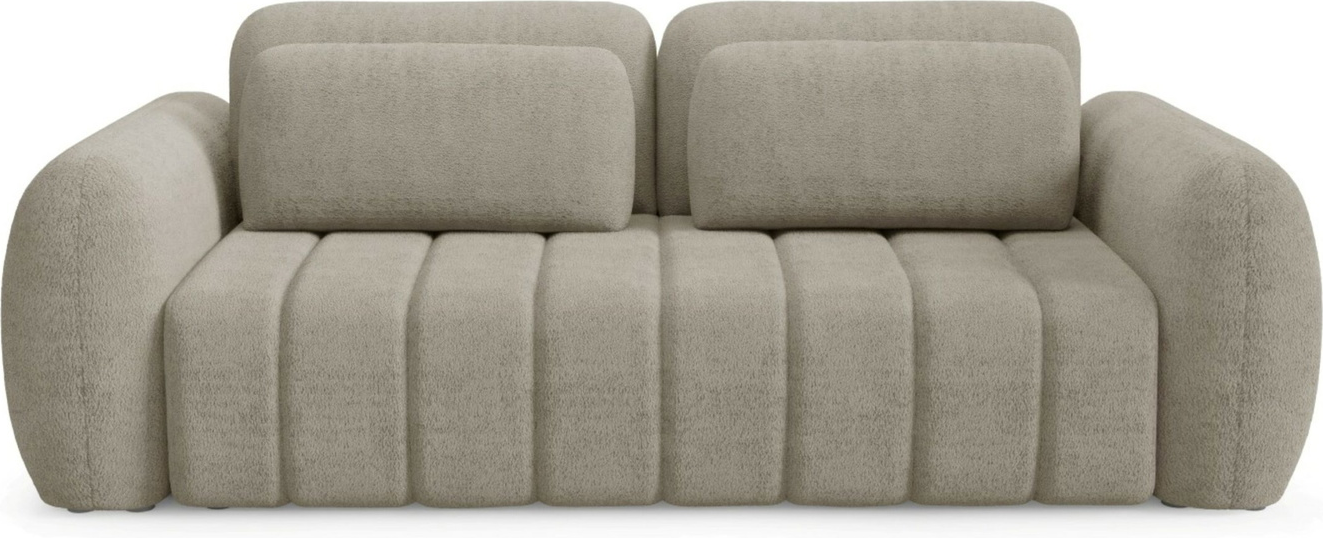 Sovesofa Maison Vellé Norvella  -personers  Bouclé Stof Quelle 05  Soveplads 200ã 160    Opbevaring