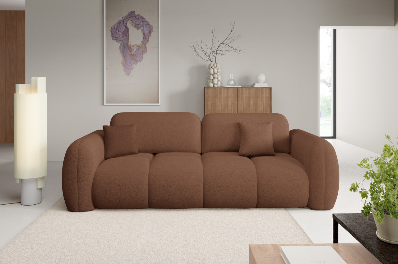 Sovesofa Maison Vellé Lunelle -personers Quelle 54 Stof Dybt Tuftet 200ã 160 Soveflade Opbevaring
