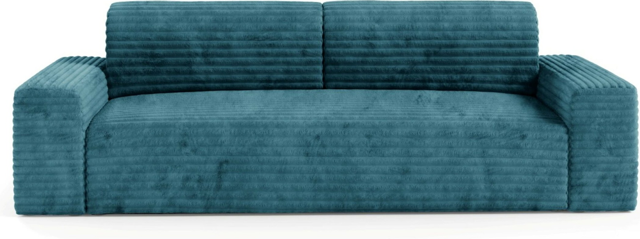 Sovesofa Maison Vellé Calira  -personers   Ribbet Tilia 75 Stof  Liggeflade 200x155    Opbevaring