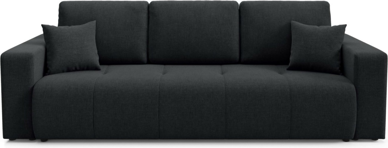 Sovesofa -personers Maison Vellé Novento Wind 99 Stof 100 Polyester Soveflade 200ã 155 Rulleåbning Opbevaring