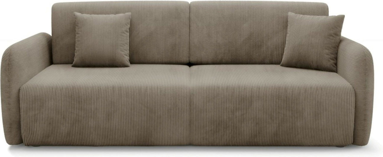 Sovesofa Maison Vellé Sorella  -personers   Poso 02 Ribbet Corduroy  Soveflade 200x155    Opbevaring