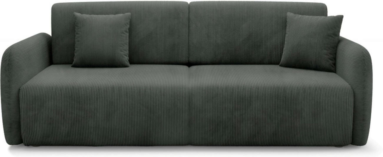 Sovesofa Maison Vellé Sorella  -personers Poso 60 Ultrablødt Kordfløjl Soveflade 200x155   Med Opbevaring