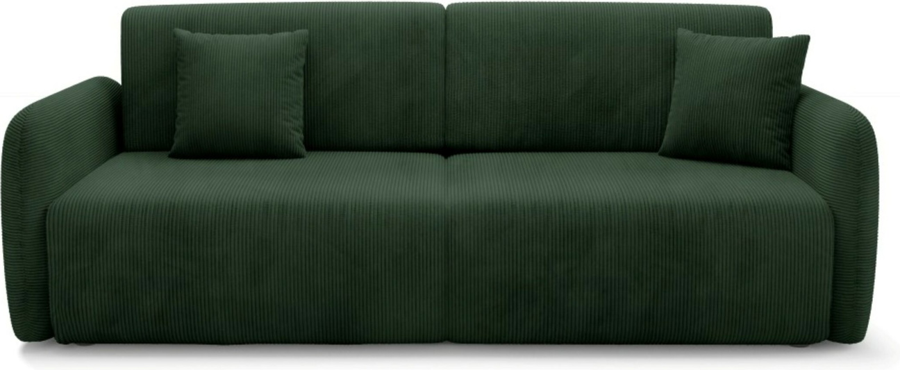 Sovesofa Maison Vellé Sorella  -personers Poso Corduroy Poso 14 Stof  Udtræk 200x155    Plastben  Martindale 35 000