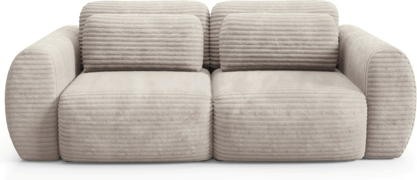Sovesofa Sofa Maison Vellé Veyra -personers Ambience 04 Stof -automatik Opbevaring Soveplads 200x160