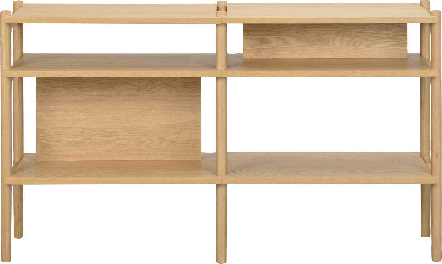 Konsolbord Rowico Holton Lakeret Hylder 140 36 81
