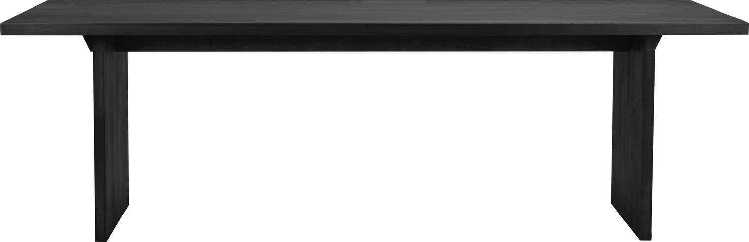 Rowico Emmett Spisebord Fsc 100 Massivt Europæisk Ask Lakeret Sort 240ã 95