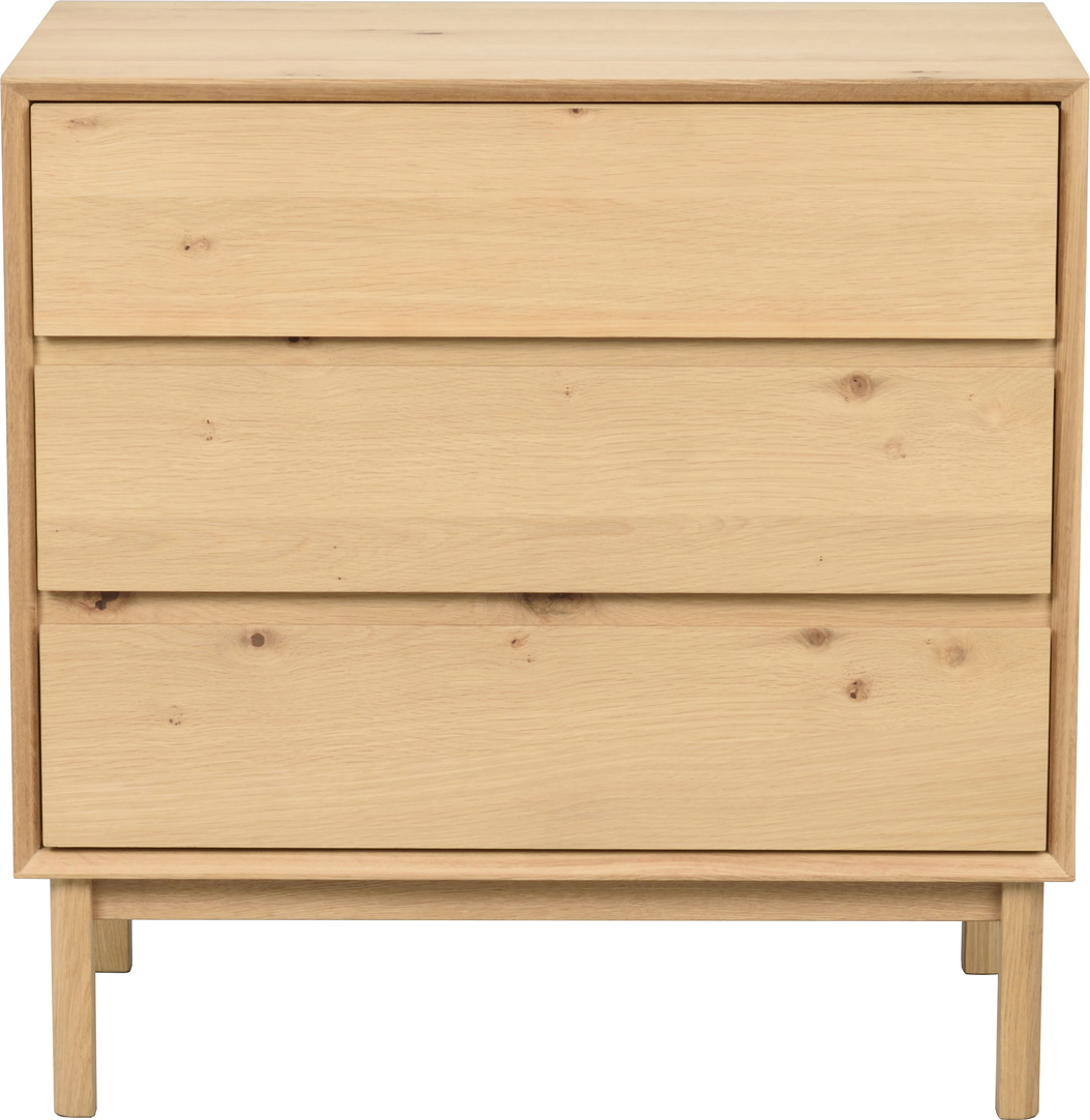Kommode Rowico Mackay Skuffer Olieret Egetræ Fsc 75 75 45