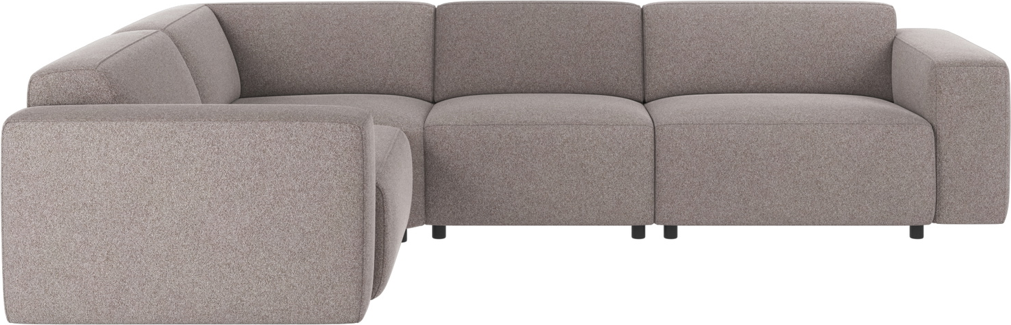 Hjørnesofa Rowico Willard Modulopbygget Stofsofa Gråbeige Brenda 297x219