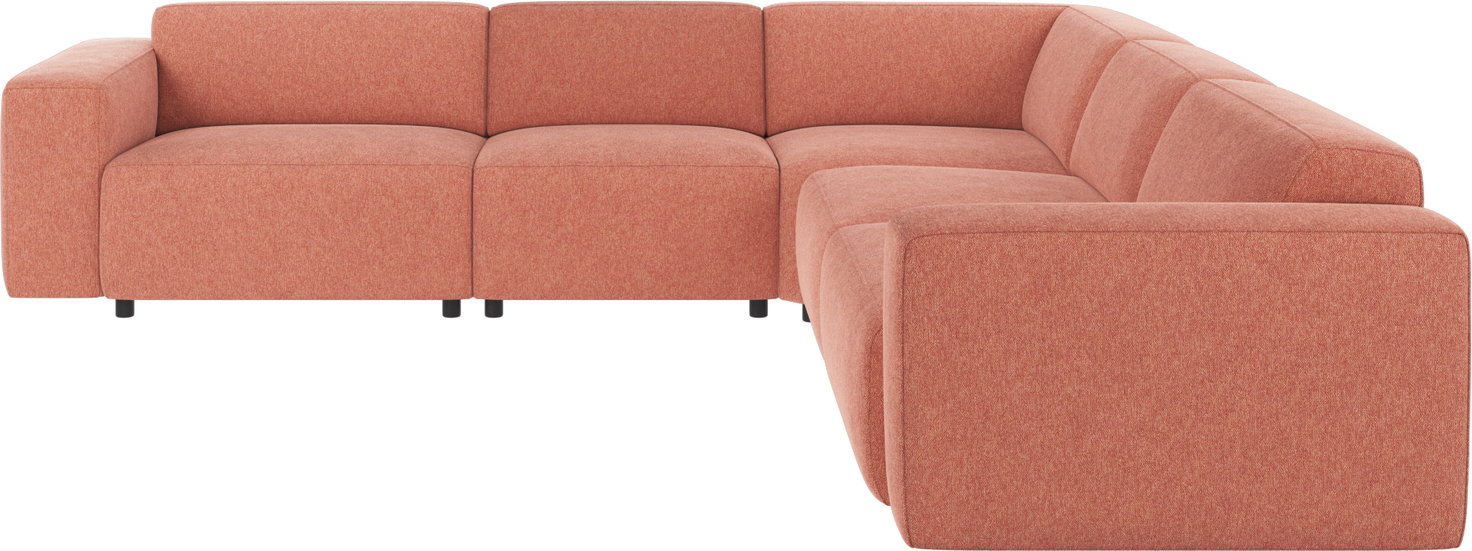 Hjørnesofa Rowico Willard Modulopbygget Sofa Rød Brenda-stof 297 297