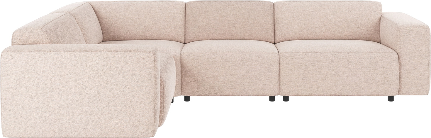 Rowico Hjørnesofa Willard Lysebeige Max 01-stof Modulsofa Med High Resilience Koldskum Nozag-fjedre