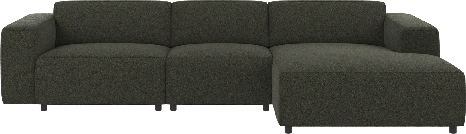 Chaiselongsofa Rowico Willard Højrevendt Grøn - Skandinavisk Design