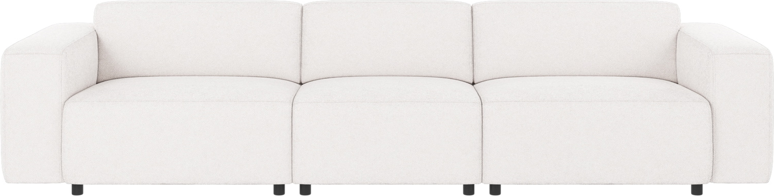 4-personers Willard Sofa i Hvidt Bobby-stof - Nordisk Design