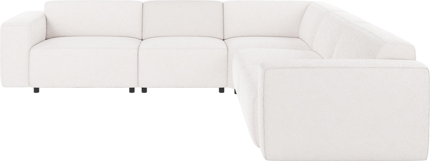 Hjørnesofa Rowico Willard Modulsofa Hvid Bobby Polyester Fsc-mix Træ 297x297x70