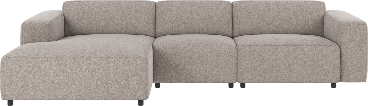 Venstrevendt Chaiselongsofa Rowico Willard Bobby Grå