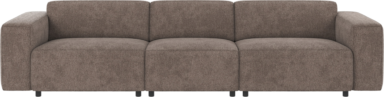 4-personers Sofa Willard i Mørk Beige - Skandinavisk Design