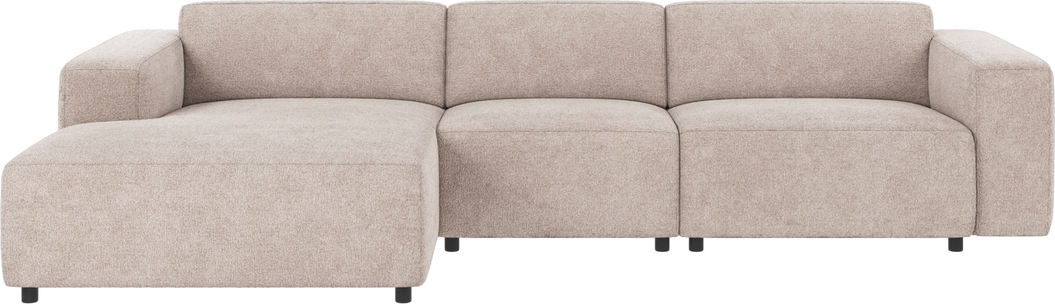 Chaiselongsofa Rowico Willard Venstrevendt Lysegrå