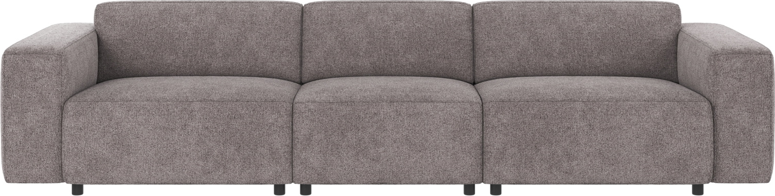 Elegant 4-personers modulsofa i grå polyester - Rowico Willard Greg 18