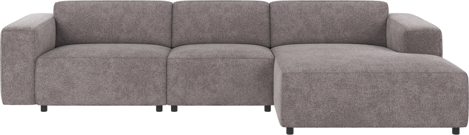 Højrevendt Chaiselongsofa Rowico Willard Greg i Grå - Stil og Komfort