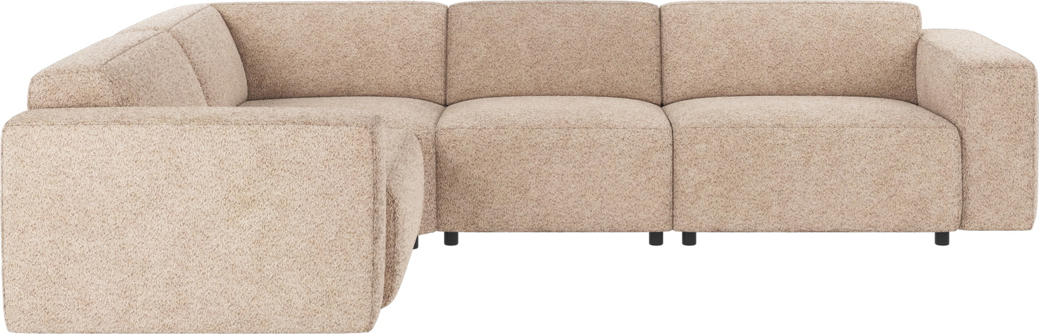 Hjørnesofa Rowico Willard Anna Lys Beige Stof Skandinavisk Design H70x297x219