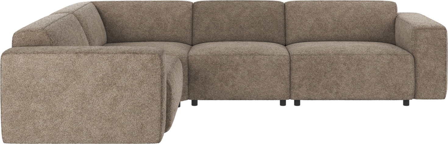 Hjørnesofa Rowico Willard Mørk Beige Anna Polyester Modulopbygget 23-modul 297x219