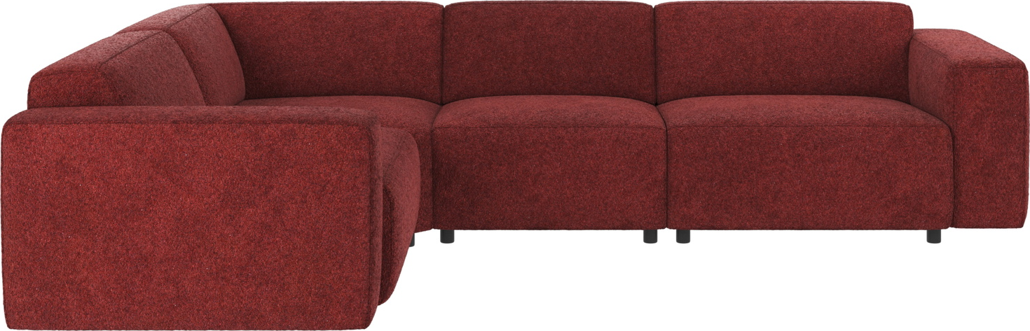 Hjørnesofa Rowico Willard Anna Polyester Rød 297ã 219 Skandinavisk Design
