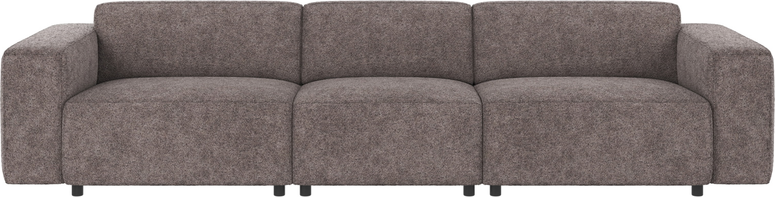 -personers Sofa Rowico Willard Modulopbygget 314 Bred Mørkegrå Anna Polyesterstof