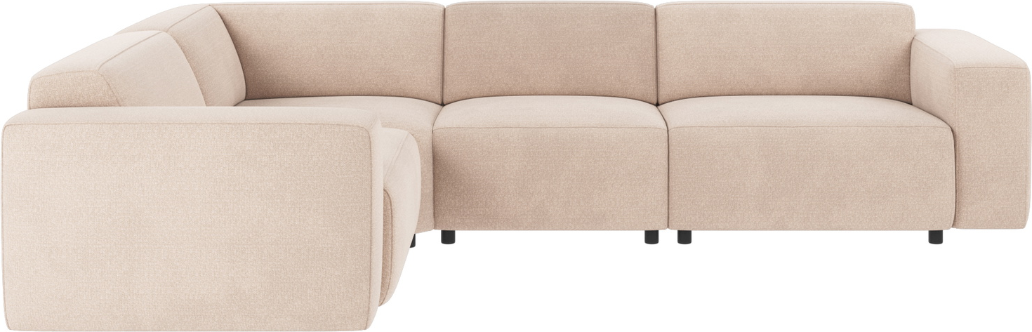 Hjørnesofa Rowico Willard Rita Lysebeige Stof Modulopbygget 297ã 219 Nordisk Minimalisme