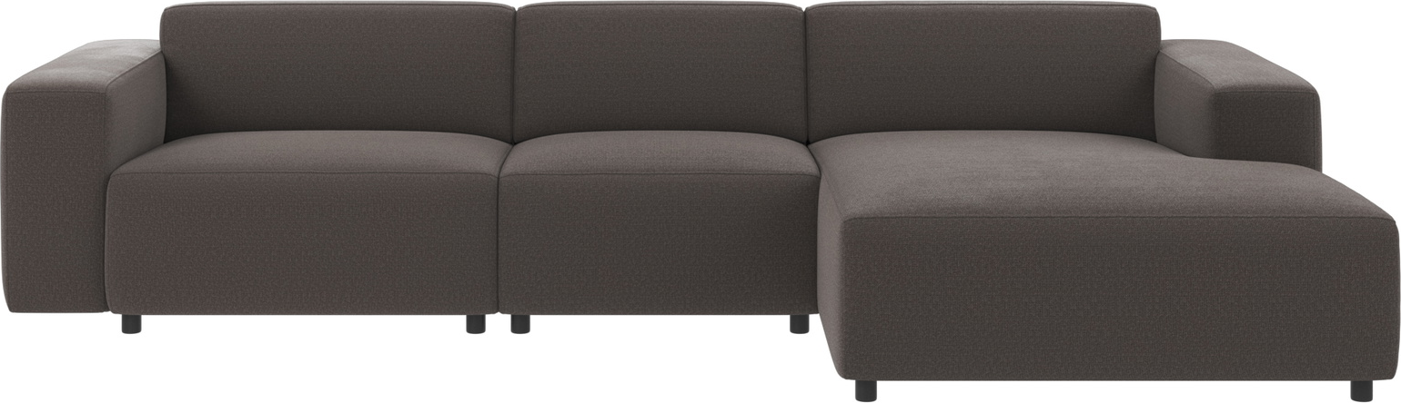 -personers Loungesofa Rowico Willard Mørkegrå Rita Polyester Fsc-certificeret Skandinavisk Design
