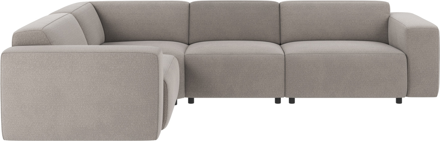 Hjørnesofa Rowico Willard Rita Lysegrå Stof Modulopbygget 297ã 219 Høj Komfort Nordisk Design