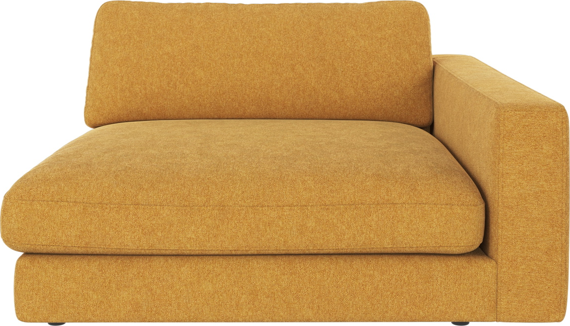 Modulsofa Rowico Duncan Højre Armlæn Lang Brenda 68 Gul 78x129x150 Skandinavisk Design Polyester