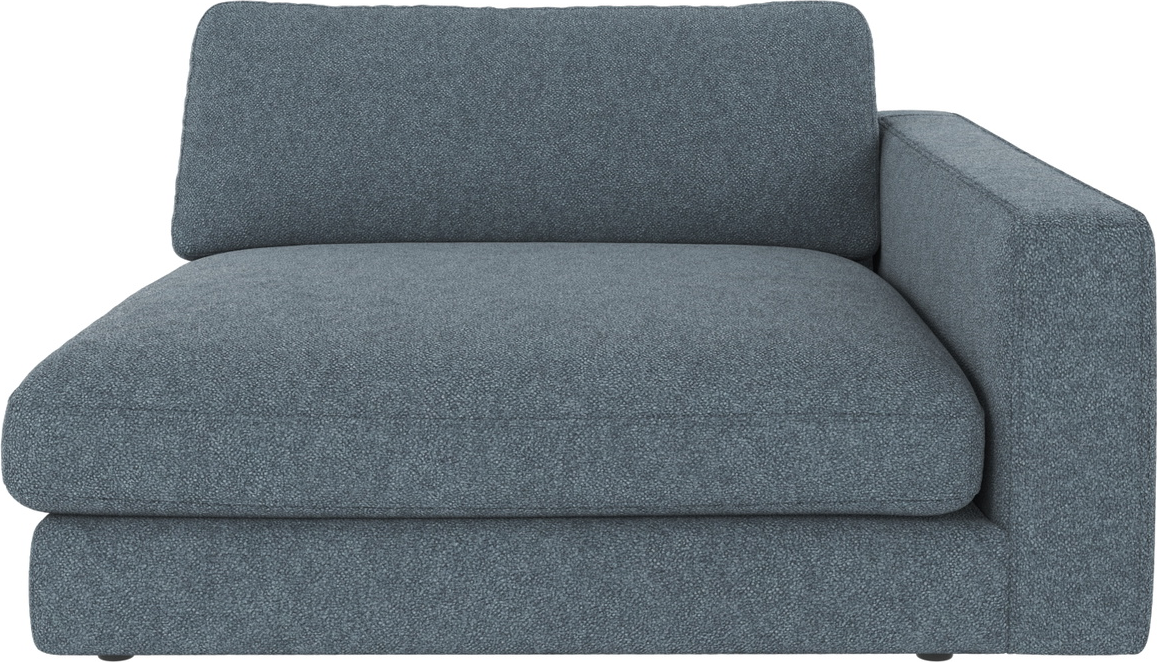Modulsofa Højre Armlæn Rowico Duncan Bobby 15 Mellemblå 78x129x150