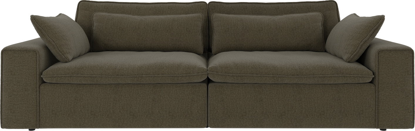 -personers Sofa Rowico Rawlins Maxi Brenda Polyester Dyb Grøn 259ã 116ã 85