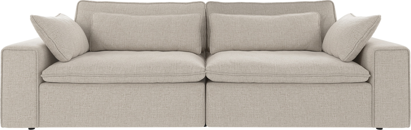 -personers Sofa Rowico Rawlins Maxi Lysegrå Robin Polyester Med Nozag-fjedre Pocket-hynder