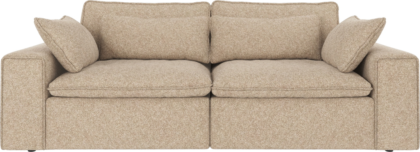 -personers Sofa Rowico Rawlins Beige Bobby Stof Fsc-ramme H85xb226xd116