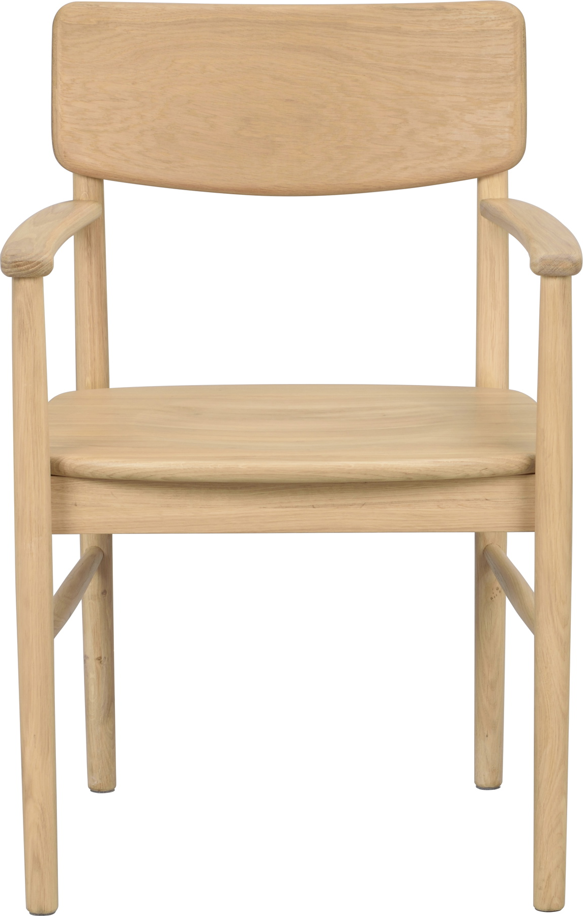 Spisebordsstol Med Armlæn Rowico Maidstone   Massiv Lakeret   Fsc 100  86x56x52