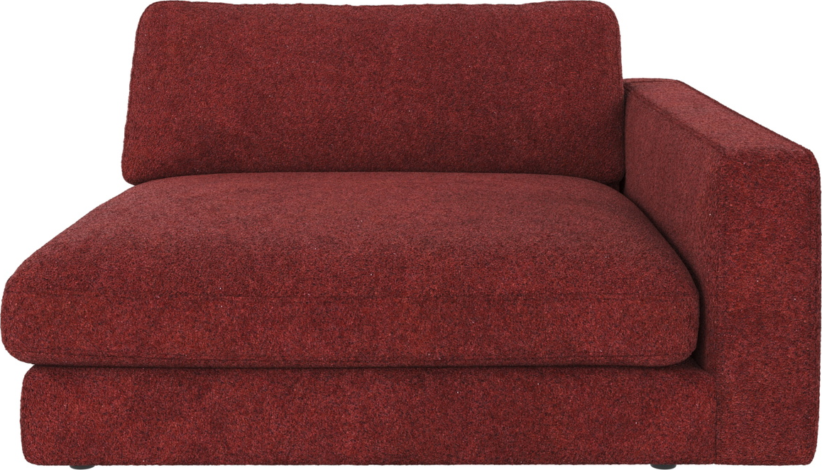 Modul Til Byg-selv Sofa Rowico Duncan Højre Armlæn Rød Anna Polyester