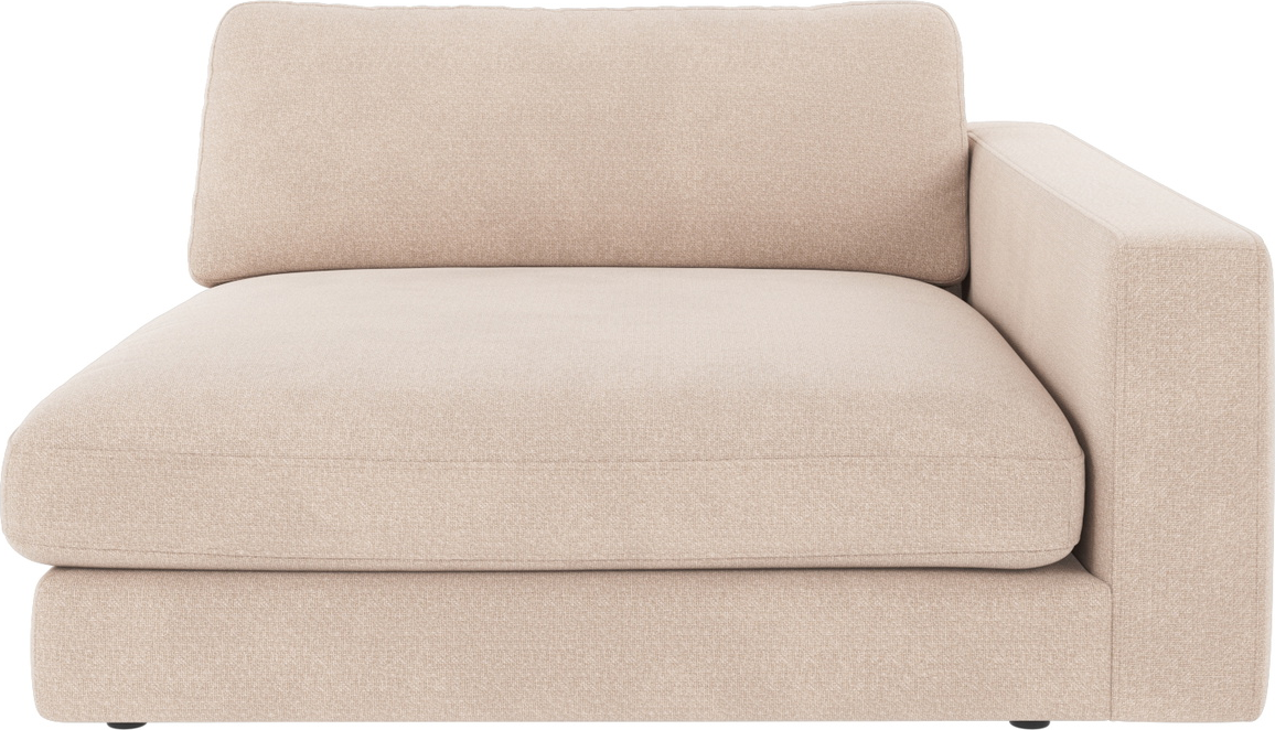 Rowico Duncan Modulsofa Højre Armlæn Lang Rita Lysebeige