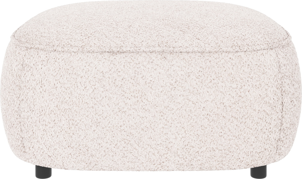 Puf Rowico Norris - Hvid Fodskammel i Polyester